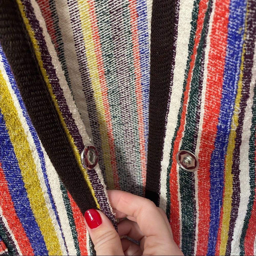 Anthro Akemi+Kin Mansoura Stripe Jacket - Picture 9 of 13
